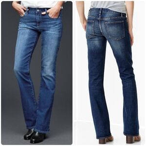 Gap 1969 Womens Bootcut Jeans Size 10 Medium Tint Denim Classic Fit